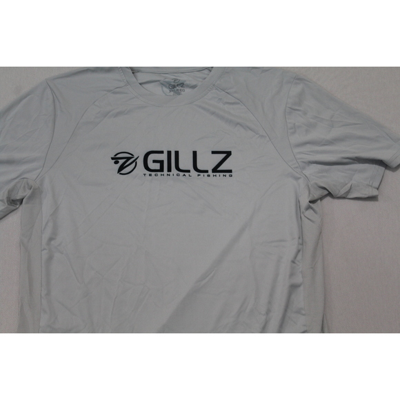 Gillz Me White Compression Fishing Shirt Outdoor Lake Size XXL - Picture 3 of 9